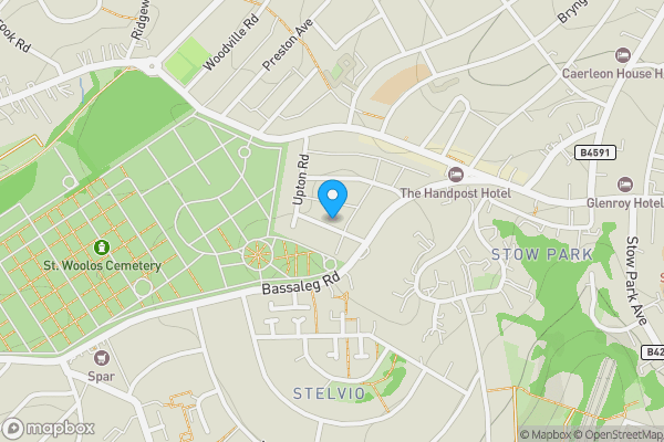 Map location for 10 West Park Road, Newport NP20 3EH