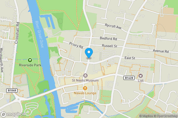 Map location for New Street, St. Neots, Cambridgeshire, PE19 1AJ