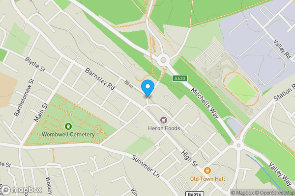 Map location for Former Day Care Centre , Littlefield Lane, Wombwell, Barnsley, South Yorkshire, S73 8DF