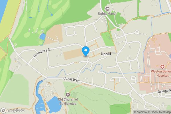 Map location for 68, Old Church Road, Uphill, Weston-Super-Mare, BS23 4XH