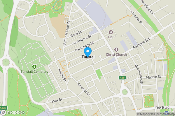 Map location for 58 Henry Street, Stoke-On-Trent, Staffordshire, ST6 5HP