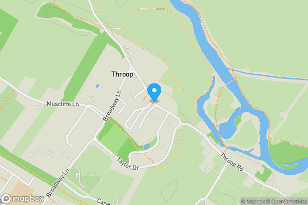 Map location for Roi Mar Home Park, Throop Road, Bournemouth, Dorset, BH8 0EG