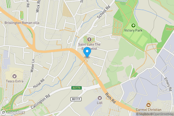 Map location for 21 Brislington Hill, Brislington, Bristol BS4 5BE