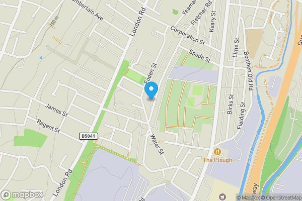 Map location for 228 Fletcher Road , Stoke-on-Trent, ST4 4BA