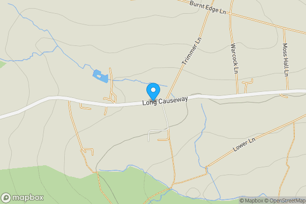 Map location for Land at The Long Causeway, Blackshaw Head, Hebden Bridge, West Yorkshire, HX7 7JB