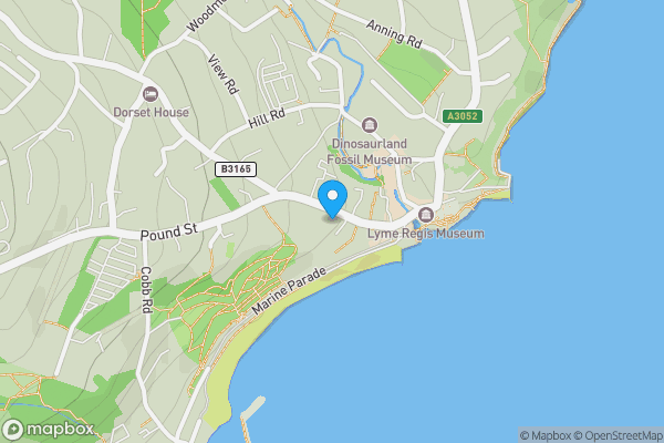 Map location for Sea Tree House , 18 Broad Street , Lyme Regis, DT7 3QE