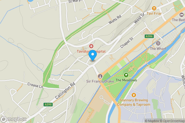 Map location for Duke of York, 15 Ford Street, Tavistock, PL19 8DZ