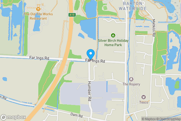 Map location for Far Ings Road, Barton-upon-humber, DN18 5AZ