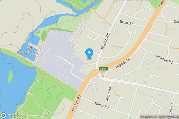 Map location for 7 Rookery Lane, Thurmaston, Leicester, Leicestershire LE4 8AU