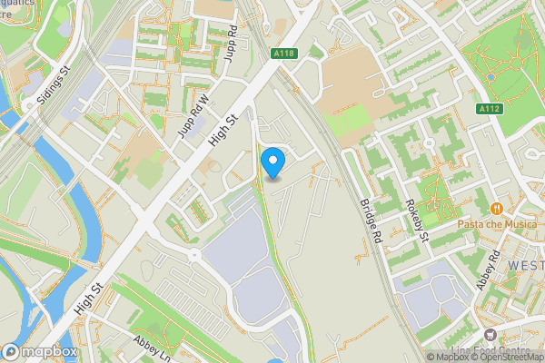 Map location for 80 Hallings Wharf Studios, 1 Channelsea Road, Stratford, London, E15 2SX