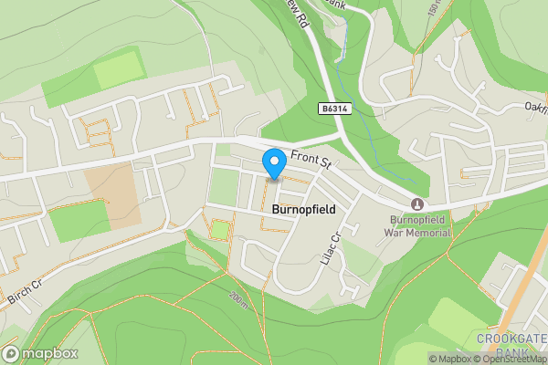 Map location for 4 Eden Avenue, Burnopfield, Newcastle upon Tyne, Tyne and Wear, NE16 6QQ