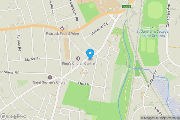 Map location for 81 Catford Hill, Catford, London SE6 4PW