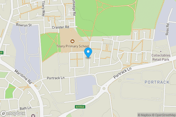 Map location for 18 St. Ann's Terrace, Stockton-On-Tees, County Durham TS18 2HT