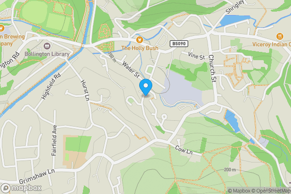Map location for 56 High Street, Bollington, Macclesfield, SK10 5PF