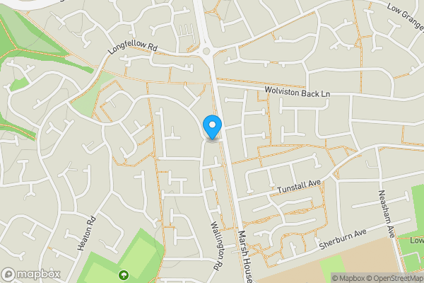 Map location for Butsfield Way, Billingham, Cleveland, TS23 3XA