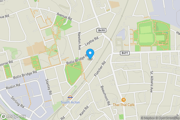 Map location for 32 Ramsay Road, Acton, London, W3 8AZ