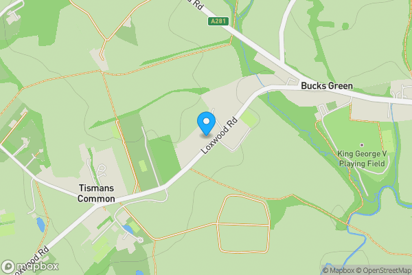 Map location for Woodfalls Manor, 5 Loxwood Road, Rudgwick, Horsham, West Sussex, RH12 3DW