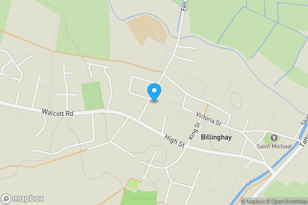 Map location for 16 Fen Road, Billinghay, Lincoln LN4 4HX