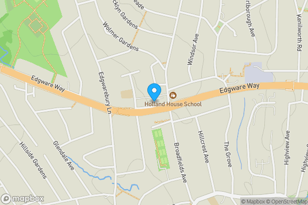 Map location for 74a, Edgware Way, EDGWARE, Middlesex, HA8 8JS