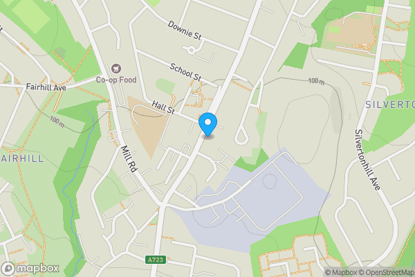 Map location for 183 Low Waters Road, Hamilton, ML3 7QQ