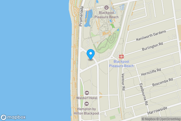 Map location for Albany Hotel, 2-4, Clifton Drive, Blackpool, Lancashire, FY4 1ND