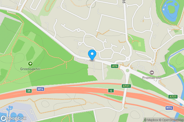 Map location for 536 Hamilton Road, Uddingston, G71 7SG