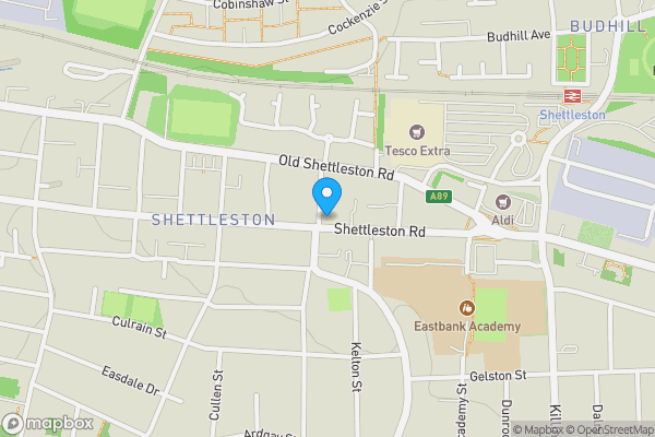 Map location for Flat 1/1, 8 McNair Street, Glasgow G32 7NA