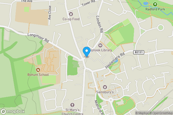 Map location for 32 The Square, Liphook, GU30 7AH