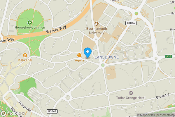 Map location for 219 Old Christchurch Road, Bournemouth, Dorset BH1 1JZ