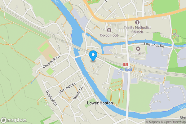 Map location for 26 Ledgard Wharf, Mirfield WF14 8NZ