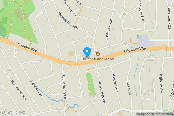 Map location for 74A Edgware Way, Edgware, Middlesex, HA8 8JS