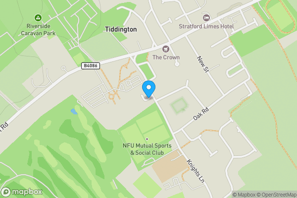 Map location for Tiddington Court, Knights Lane, Tiddington, Stratford-upon-Avon, Warwickshire, CV37 7BP