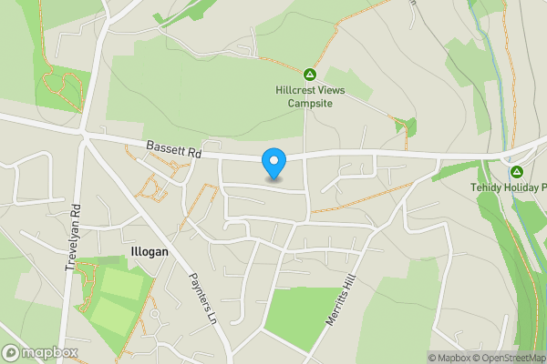 Map location for Cleeve, Voguebeloth, Illogan, Redruth, Cornwall, TR16 4ER