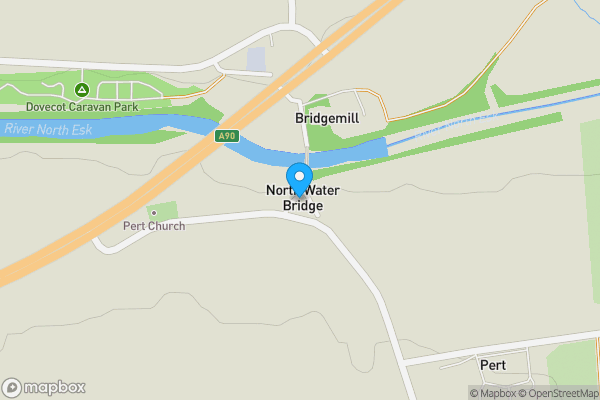 Map location for The Old Post Office, Northwaterbridge, Laurencekirk, Scotland AB30 1QN