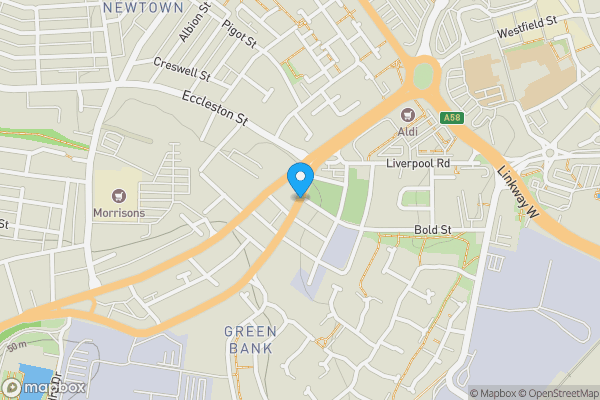 Map location for 8 Borough Road, St. Helens, Merseyside, WA10 3SY