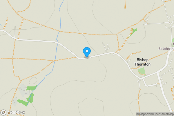 Map location for Bowes Green Farm Colber Lane Bishops Thornton, Bishop Thornton, HG3 3JX