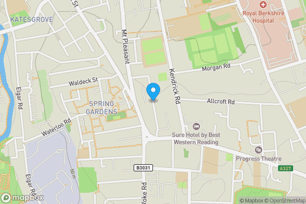 Map location for 32-44 Highgrove Street, Reading, RG1 5EN