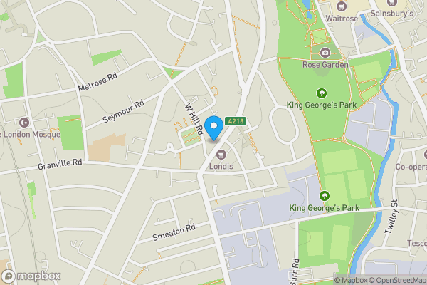 Map location for Flat B, 210, Merton Road, WANDSWORTH, London, SW18 5SW