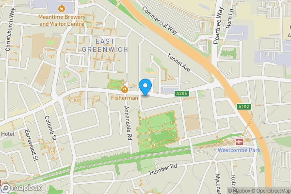 Map location for 28, Woolwich Road, GREENWICH, London, SE10 0JU
