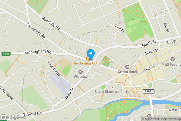 Map location for Scotgate, Stamford, Lincolnshire, PE9 2YQ