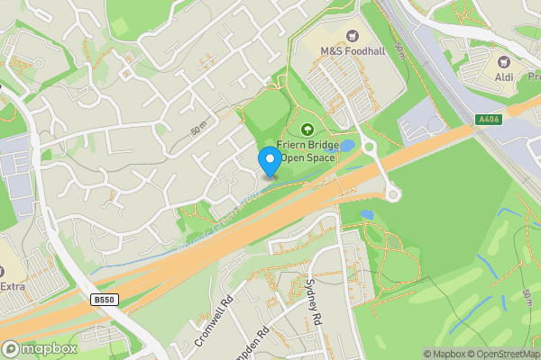 Map location for 49 Greenway Close, Muswell Hill, London, N11 3NS