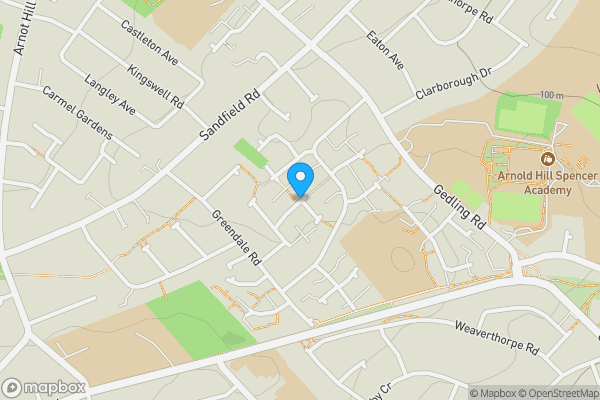Map location for Holkham Close, NOTTINGHAM, Nottinghamshire, NG5 6PU