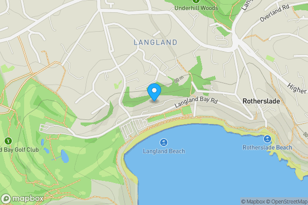 Map location for Apartment 4 Langland Bay Manor, Langland Bay Road, Swansea, SA3 4QH