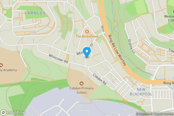 Map location for 7 Whincover View, Leeds, LS12 5JS