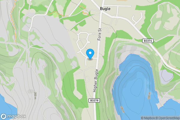 Map location for 33 Carnsmerry, Bugle, St. Austell, Cornwall, PL26 8PX