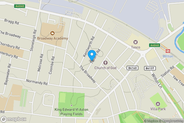 Map location for Tintern Road, Birmingham, West Midlands, B20 3HL