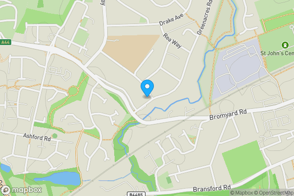 Map location for 5 Broadway Grove, Worcester, WR2 5EU