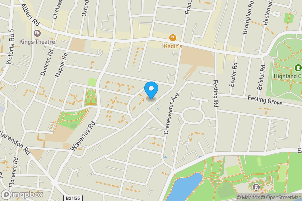 Map location for Auckland House, 55 St. Ronans Road, Southsea, Hampshire, PO4 0PP