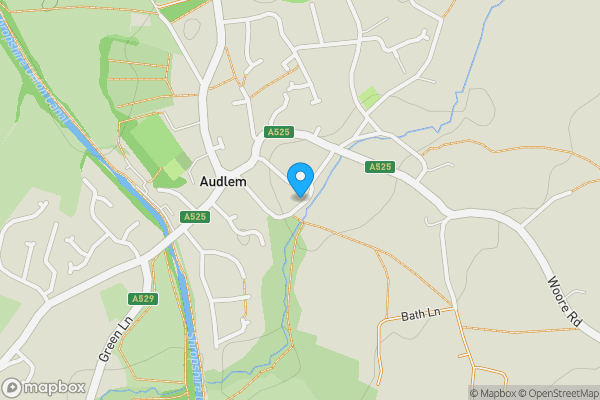 Map location for Audlem Country House, School Lane, Audlem, Crewe, Cheshire, CW3 0BA