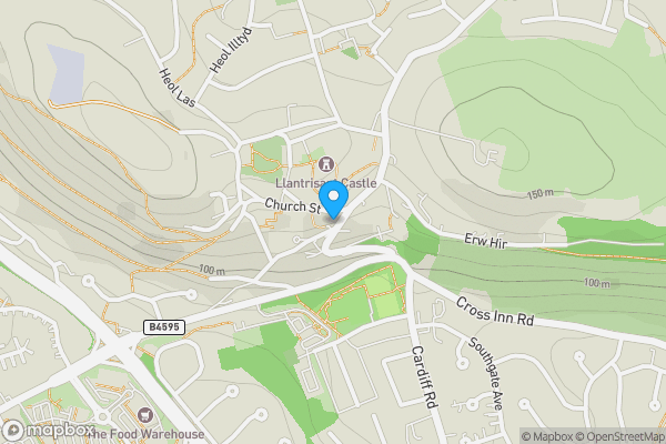 Map location for 7 High Street, Llantrisant, Pontyclun, CF72 8BP